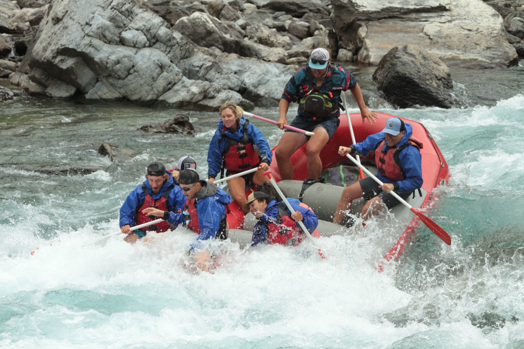 Amy Whitewater Rafting